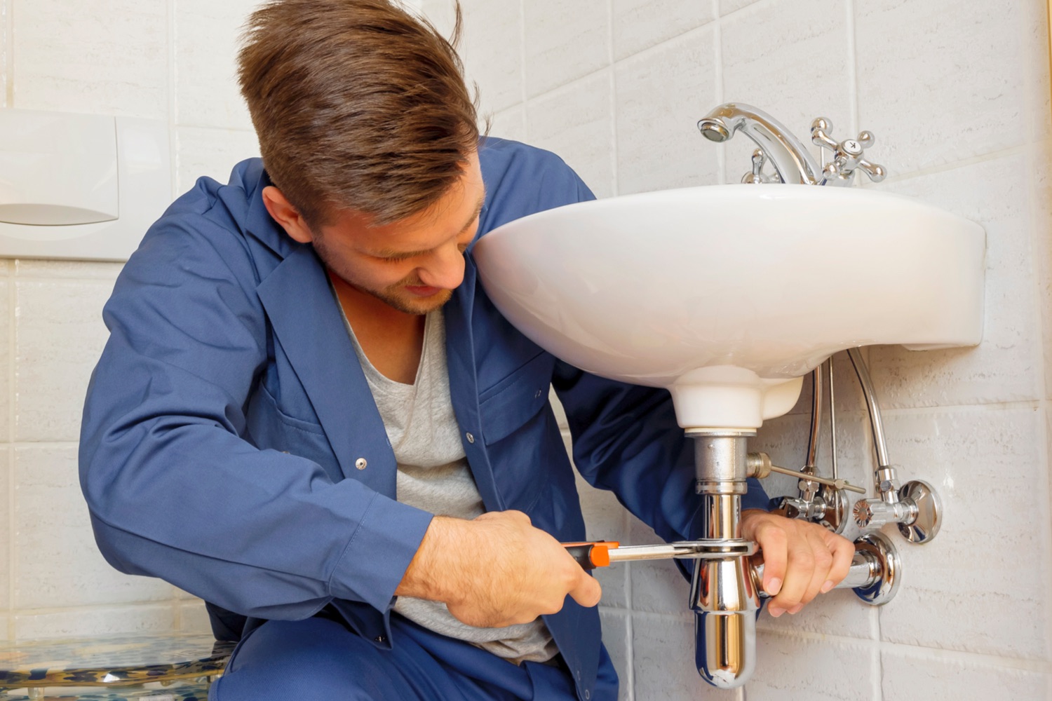 Professional plumbing work